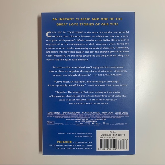 Call Me By Your Name By André Acima - Picture 2 of 2